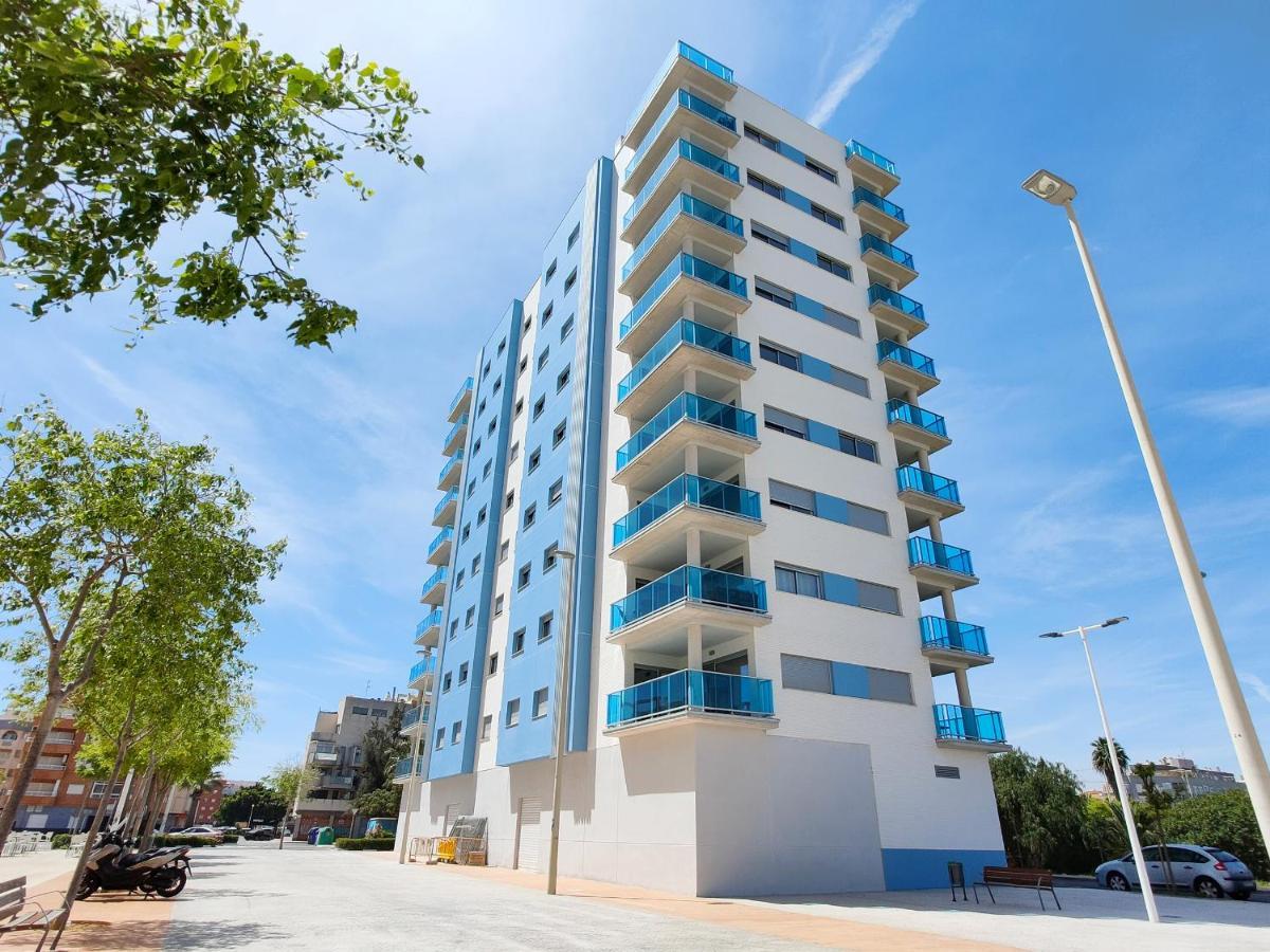 Global Properties, Moderno Apartamento A 3 Minutos De La Playa Sagunto Buitenkant foto