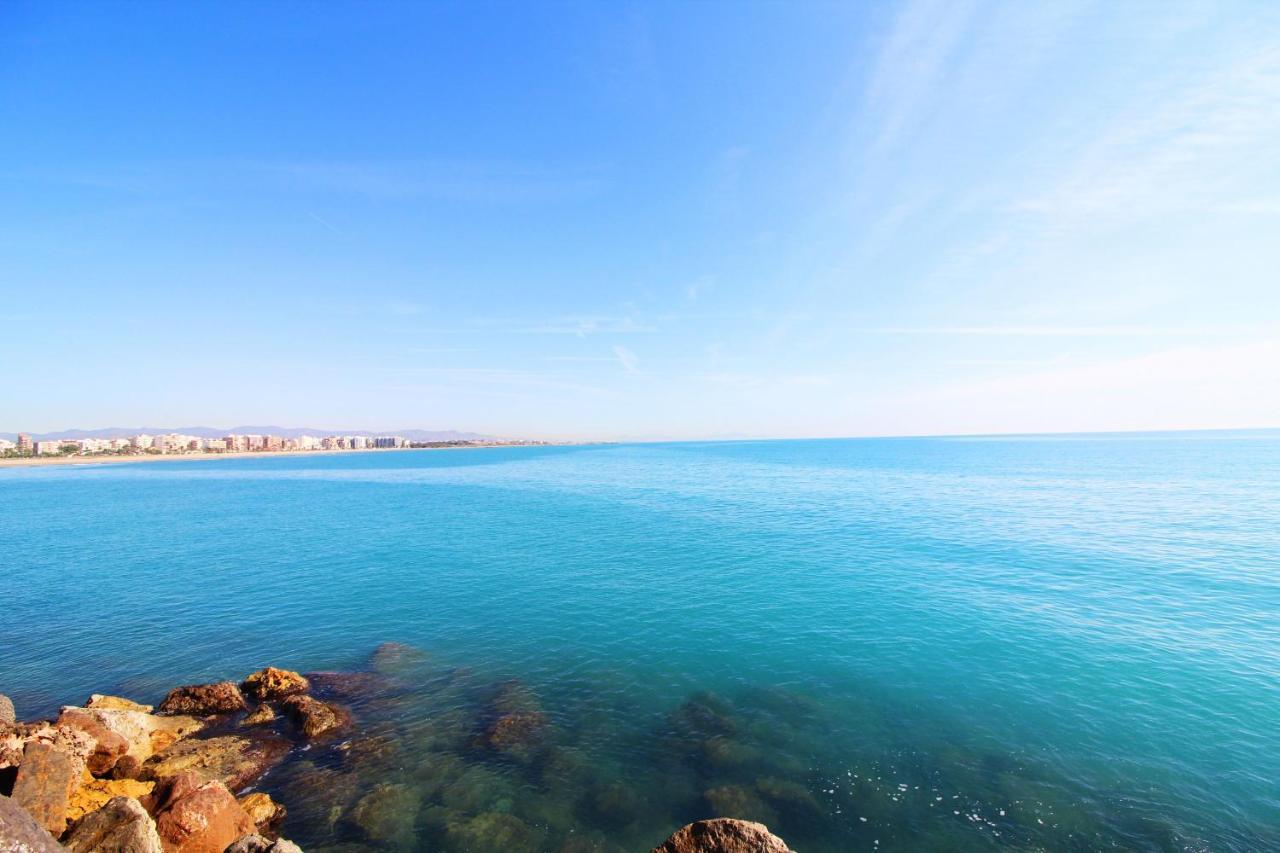 Global Properties, Moderno Apartamento A 3 Minutos De La Playa Sagunto Buitenkant foto